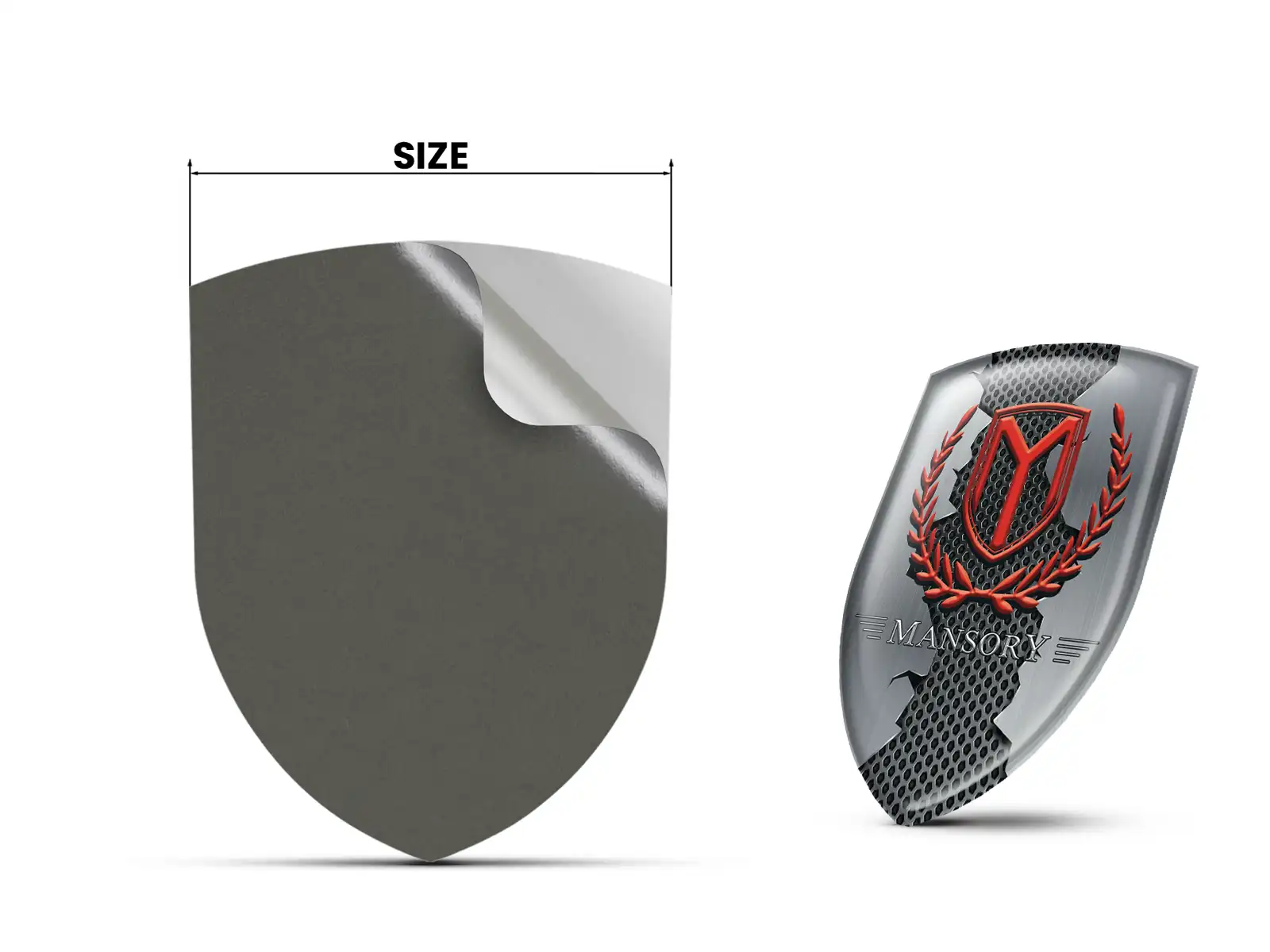 Mansory Logo Auto Máximo Duradero Estilo Pro Rendimiento